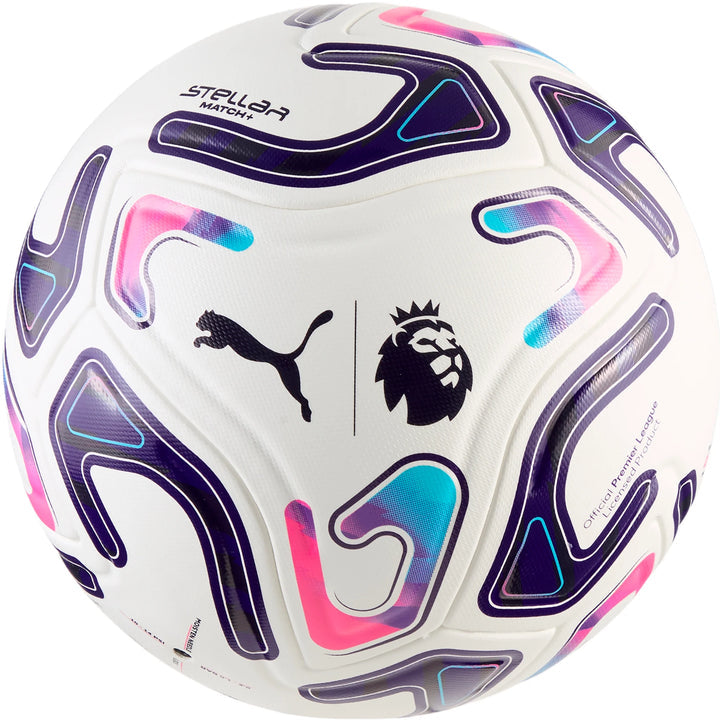 Puma Stellar Match Premier League Reactivity Soccer Ball FIFA Quality - Puma White/ Multicolor