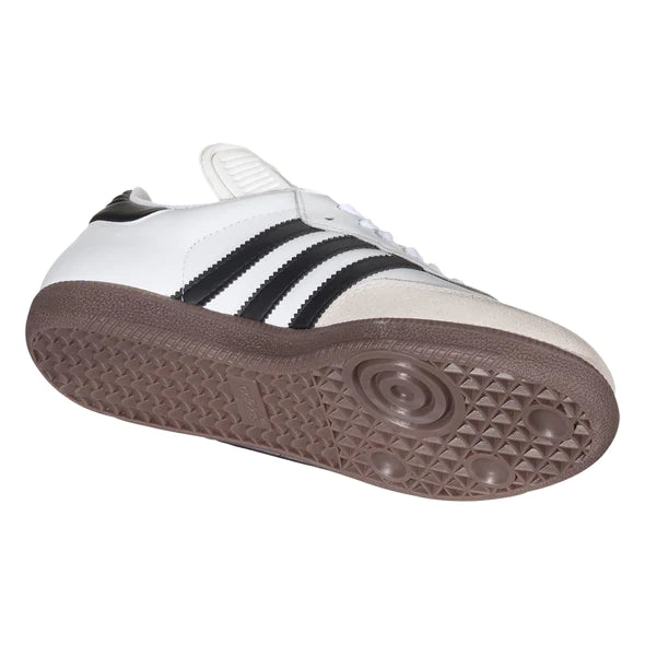 adidas Samba Classic Indoor Soccer Shoe - White/Black