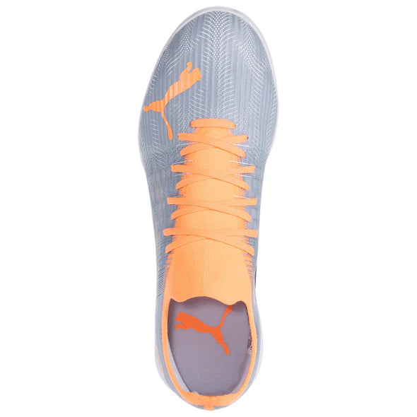 Puma Ultra 3.4 TT Artificial Turf Soccer Shoes - Grey/Citrus