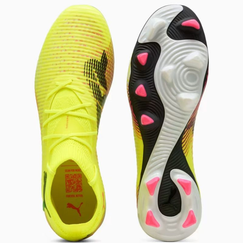 Future 8 Pro FG/AG Firm Ground/Artificial Ground- Yellow Alert-Puma Black-Sun Struck